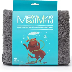 Messy Mutts Ultra Soft Microfiber Towel with Hand Pockets