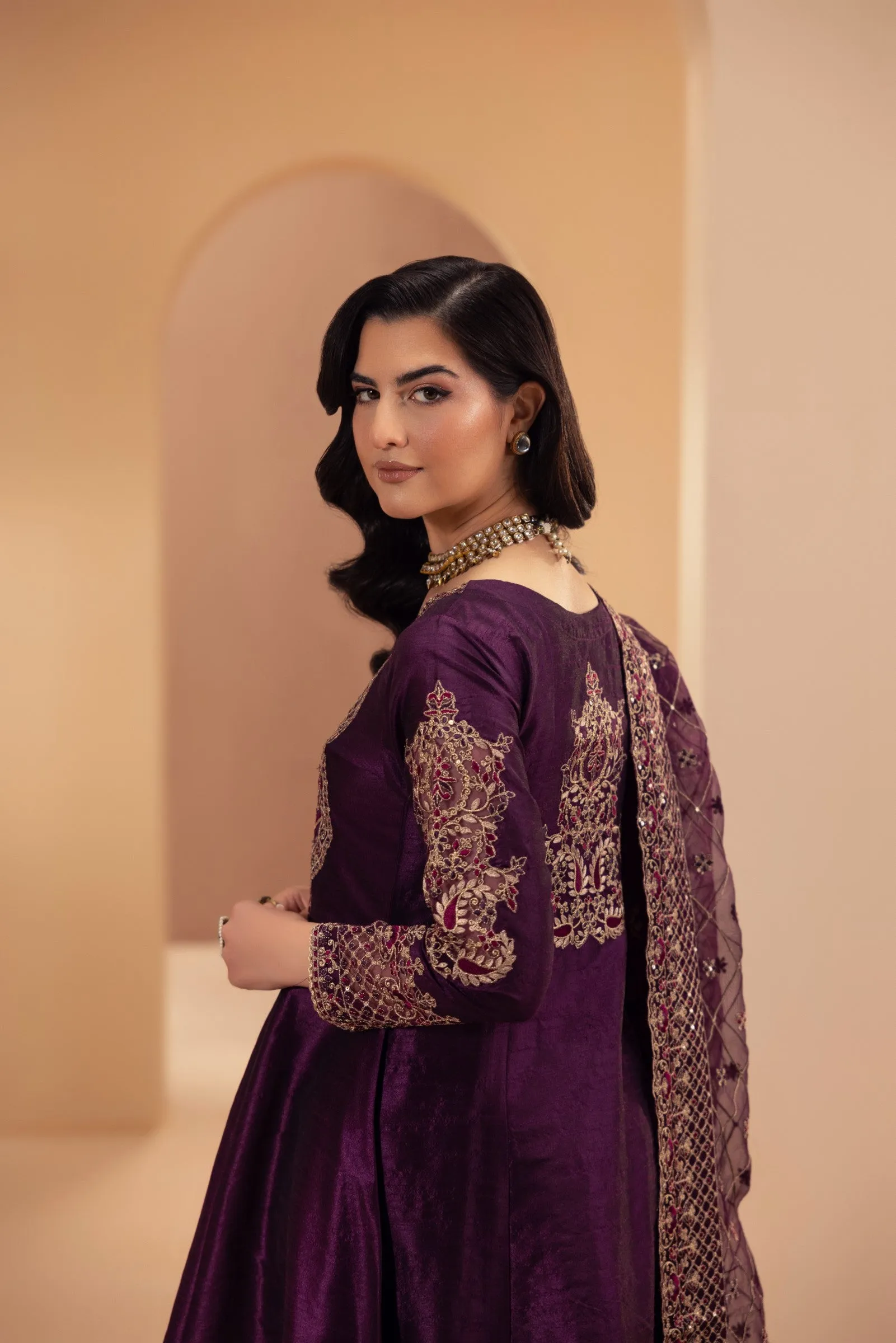 MGS-29 3PCS RAW SILK STITCHED/UNSTITCHED