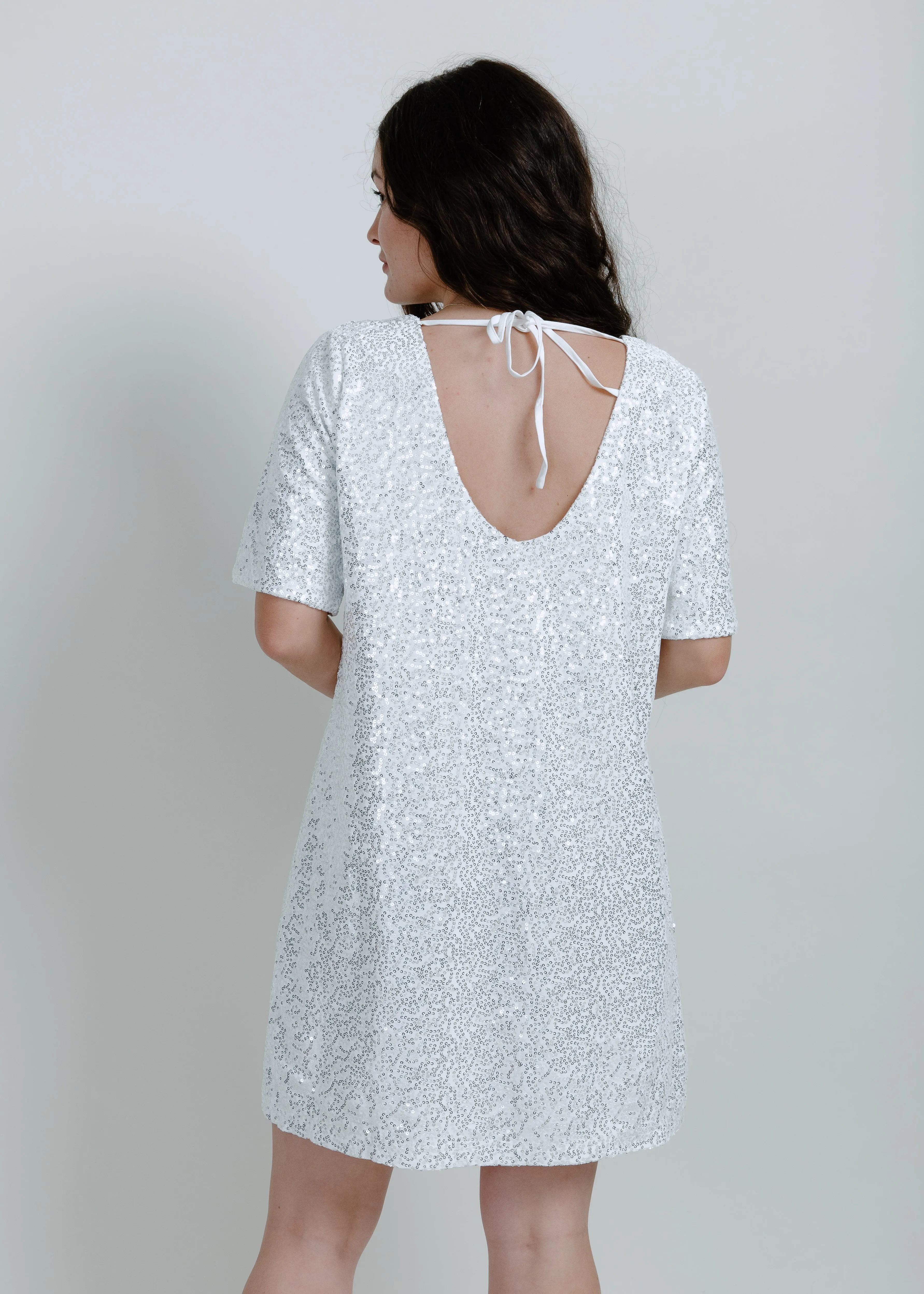 Millie Open Back Sequin Dress