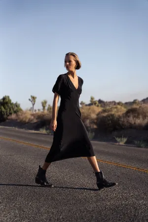 Mira Crepe Bias Dress