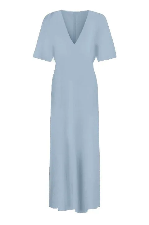 Mira Crepe Bias Dress