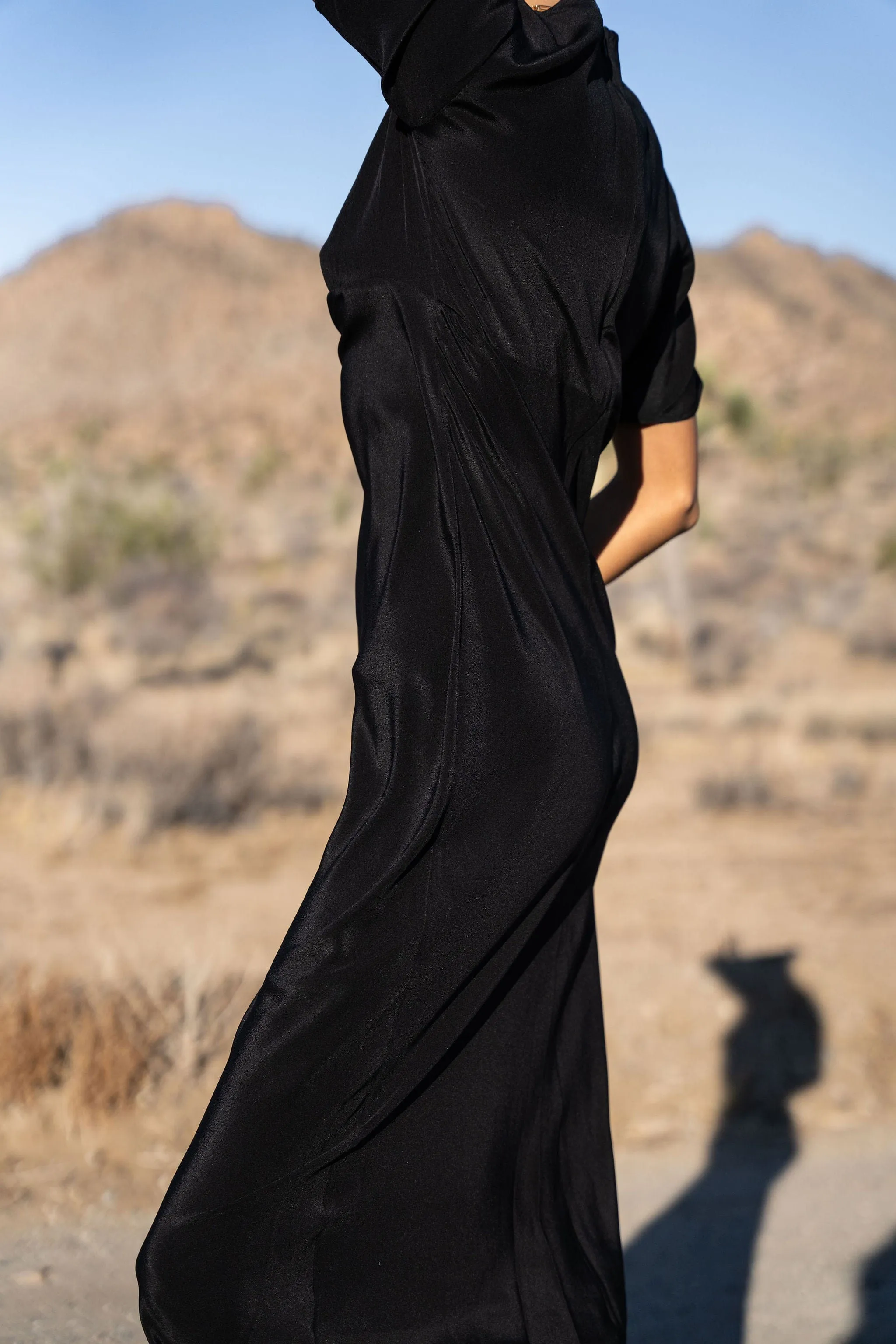 Mira Crepe Bias Dress