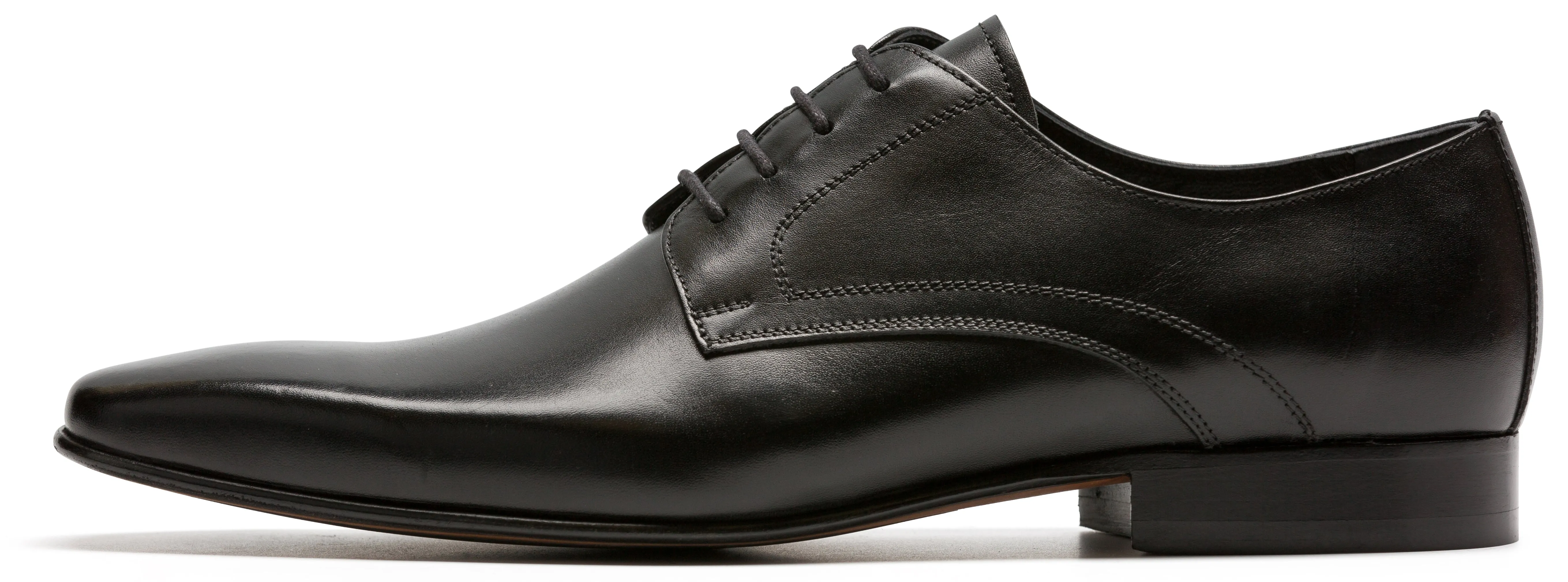 Mirage Dress Black Leather Plain Toe Oxford 6749