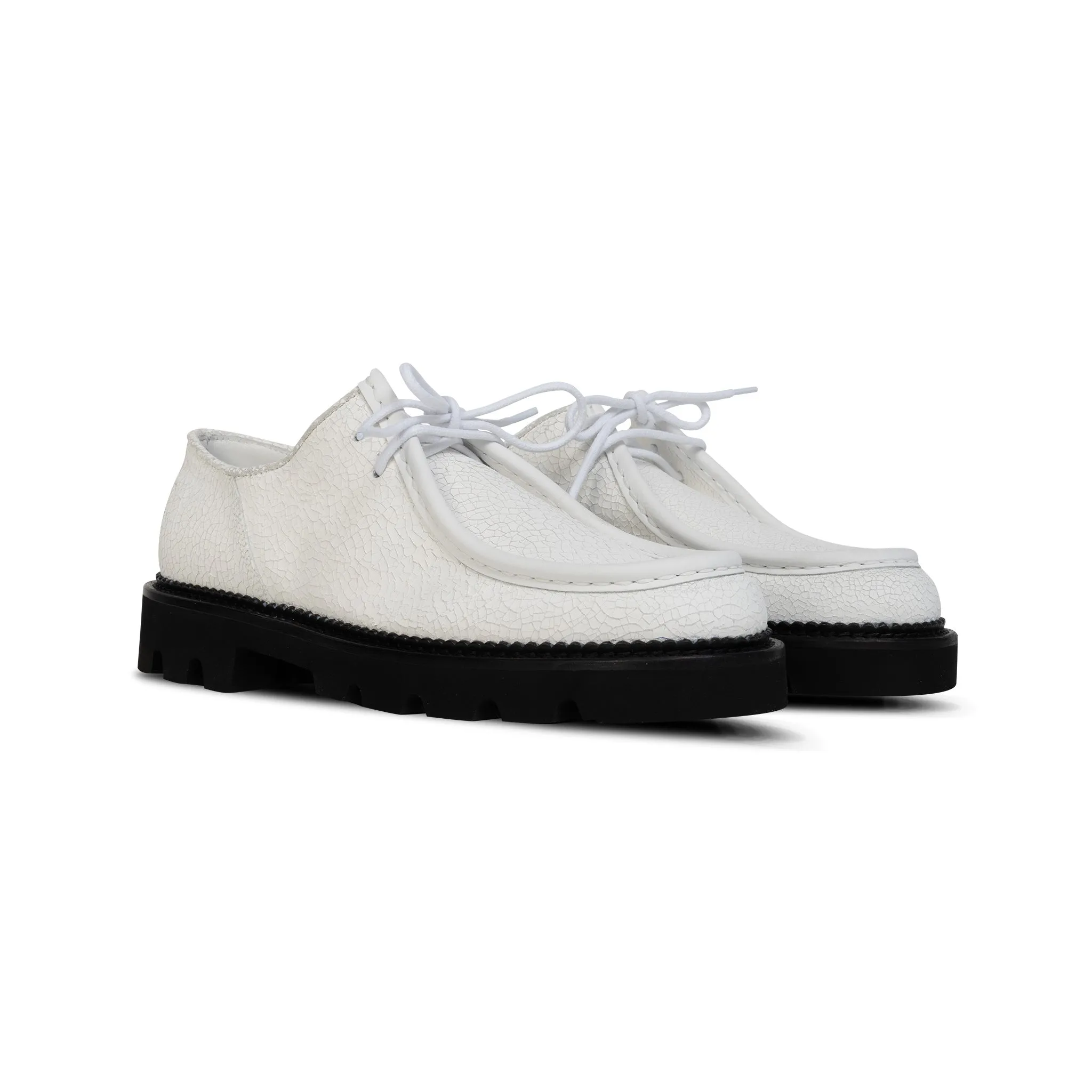 Moc-Toe Derby - Artifact White