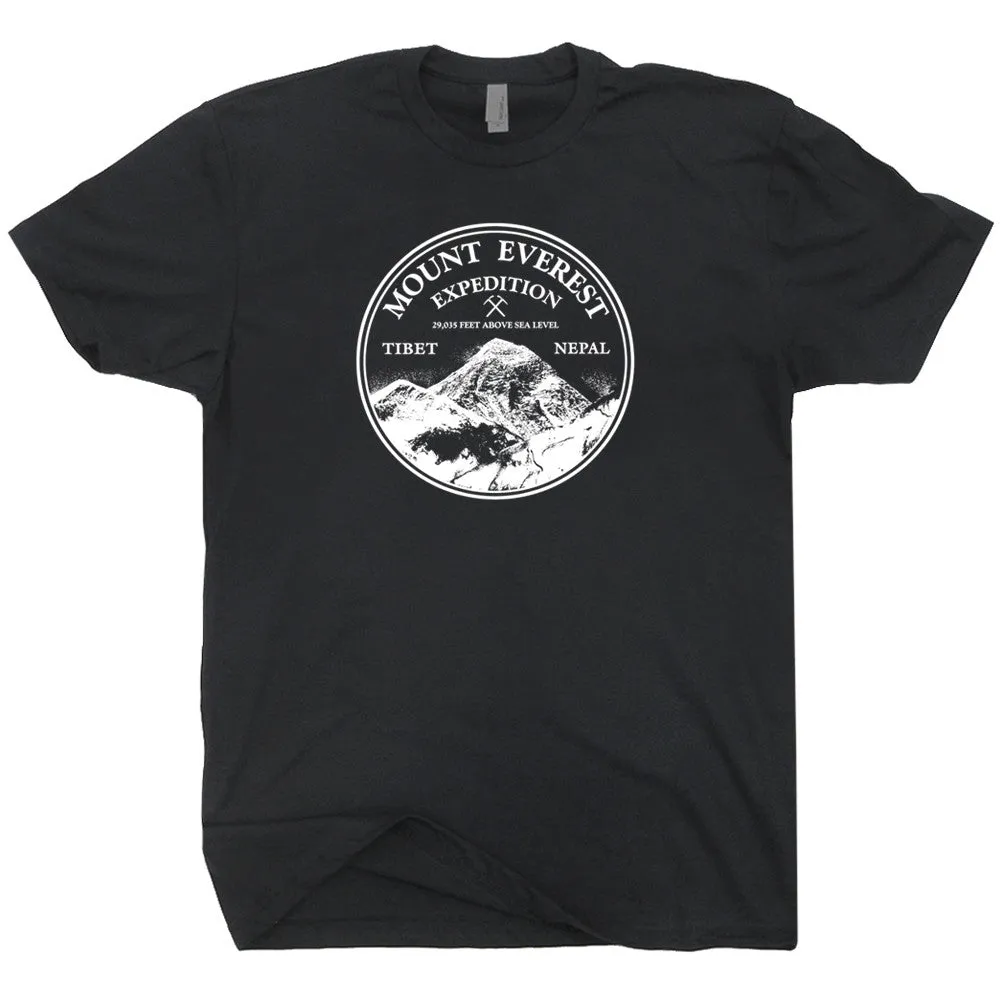 Mount Everest T Shirt Mountain Climbing T Shirt Rock Climbing T Shirt Saying