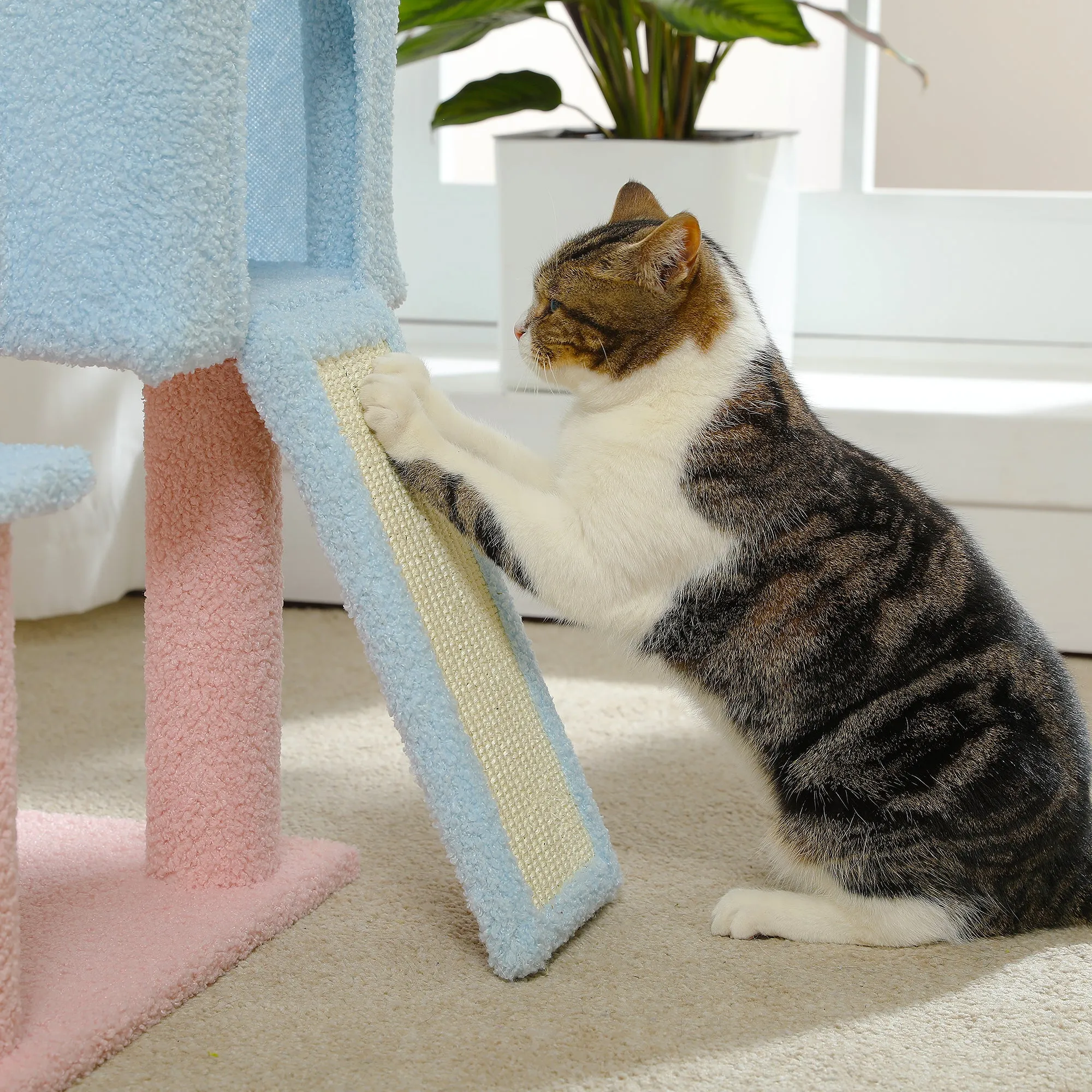 Multi-Level Cat Tower
