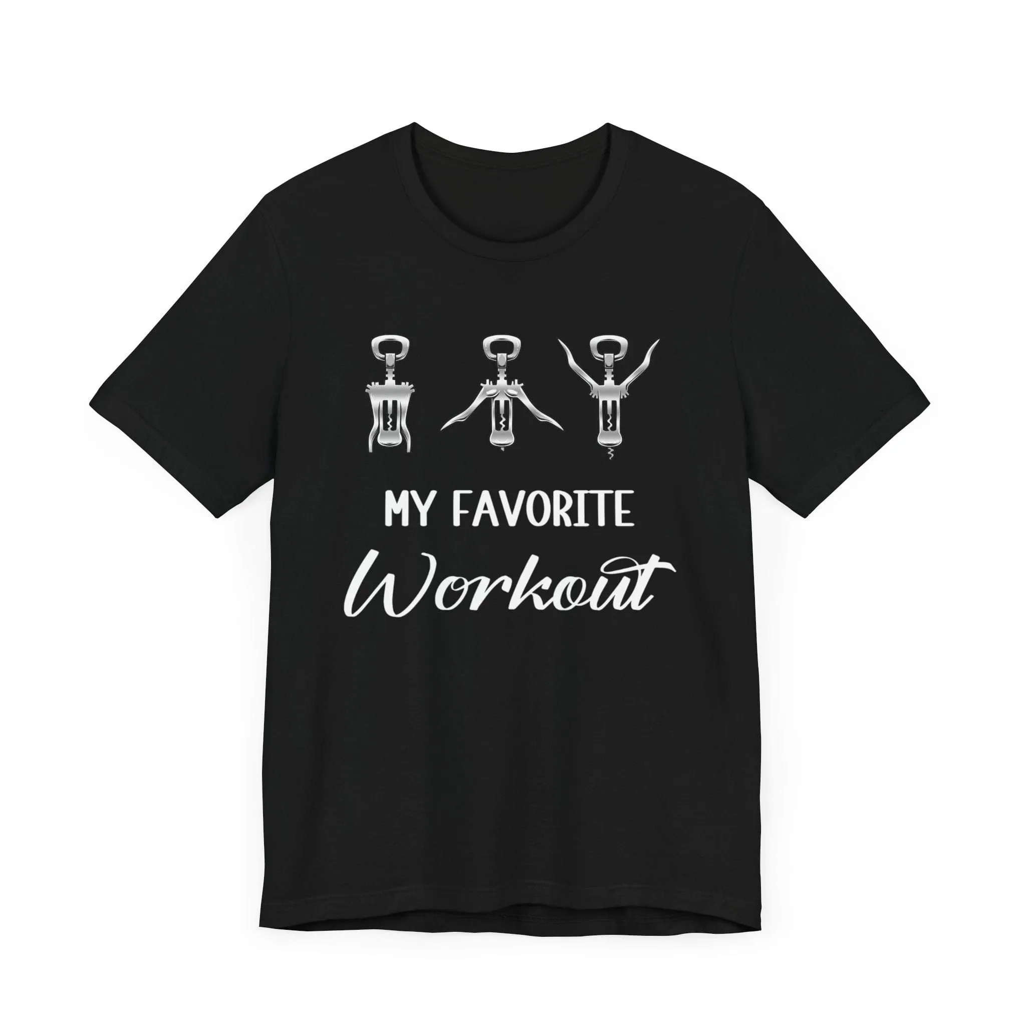 My Favorite workout | Deluxe Black Unisex Tee