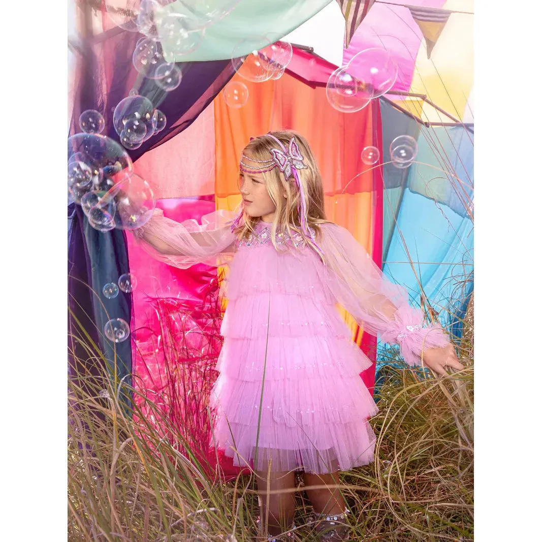 Mystic Flower Tulle Dress