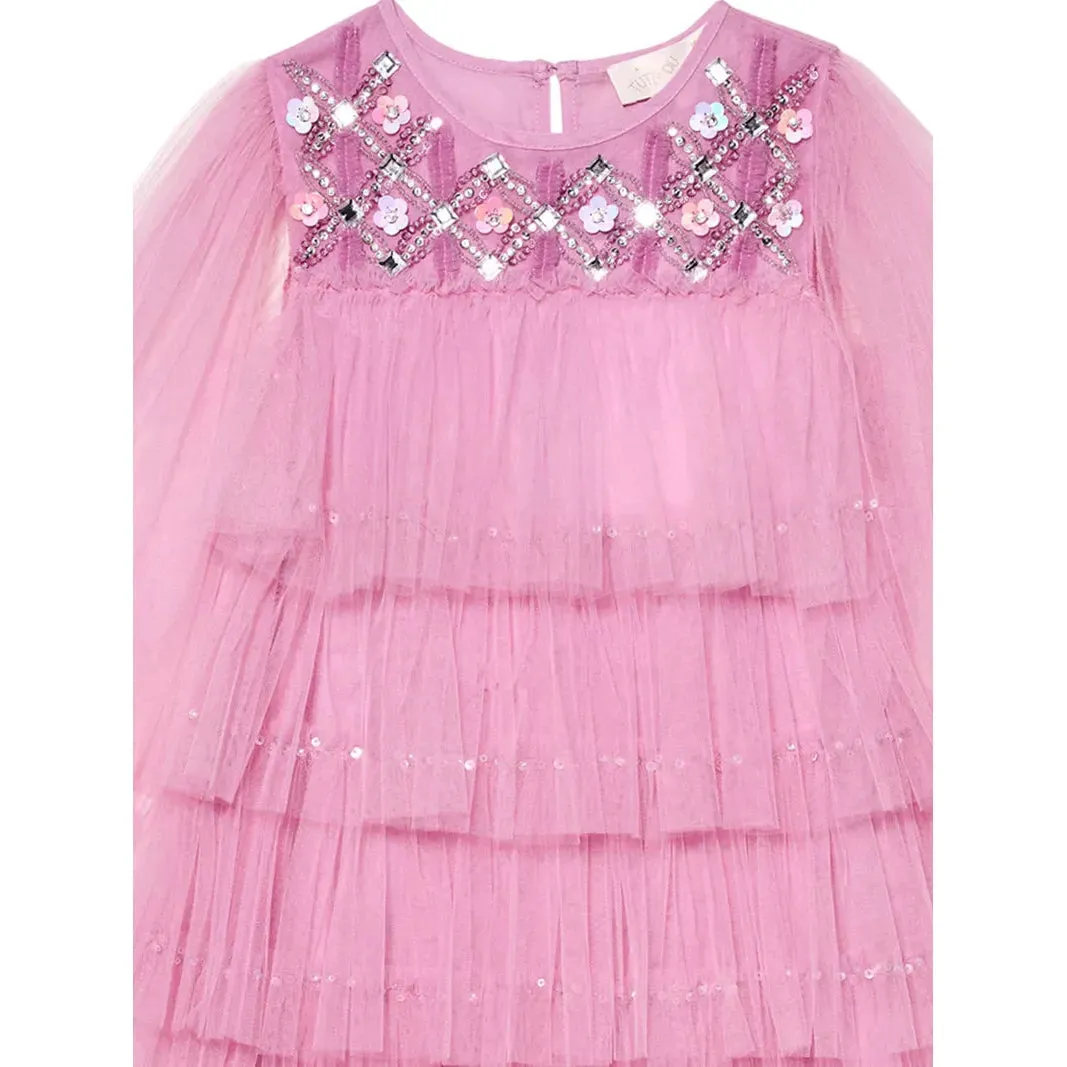Mystic Flower Tulle Dress