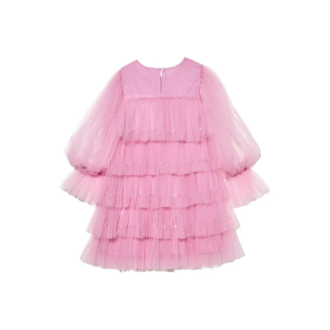 Mystic Flower Tulle Dress
