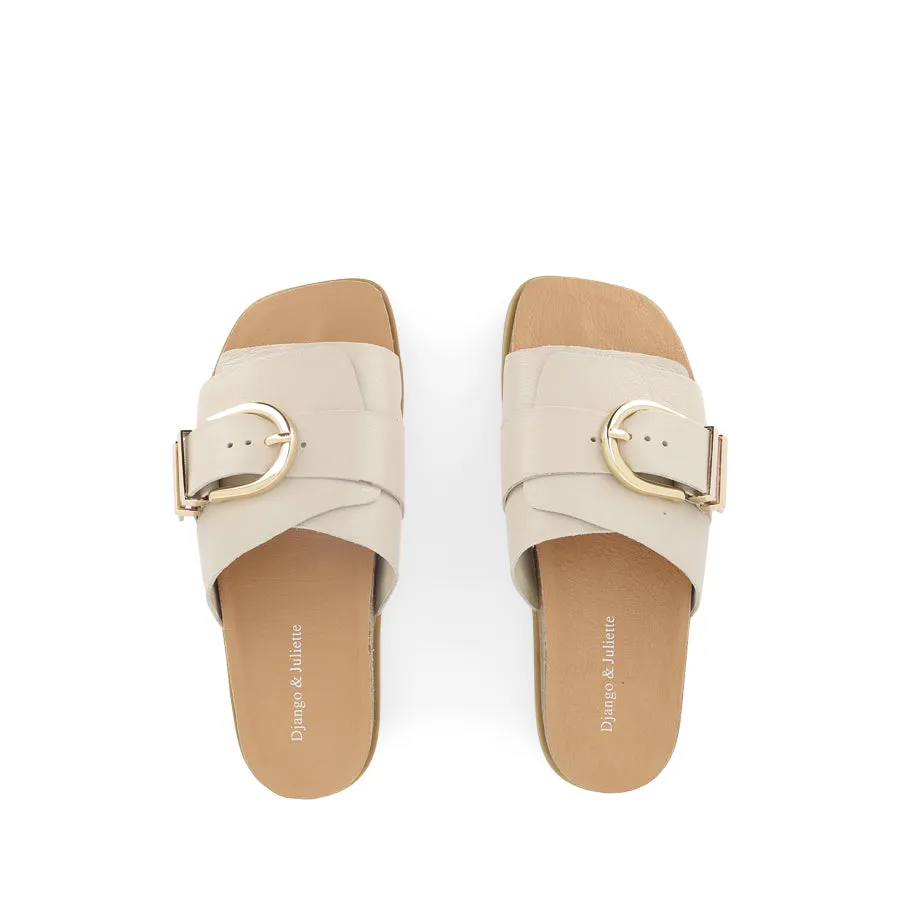 NABEELA - ALMOND LEATHER