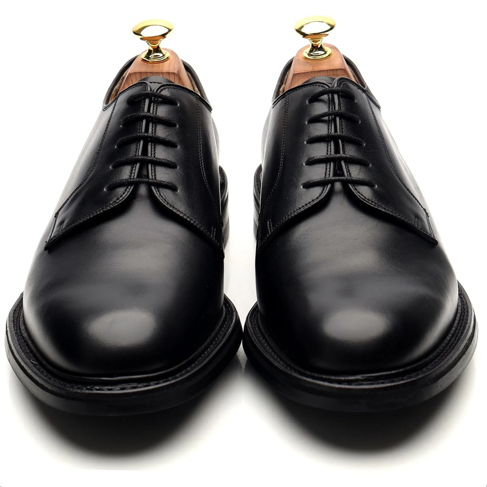 'Nairn' Black Leather Derby UK 8 F