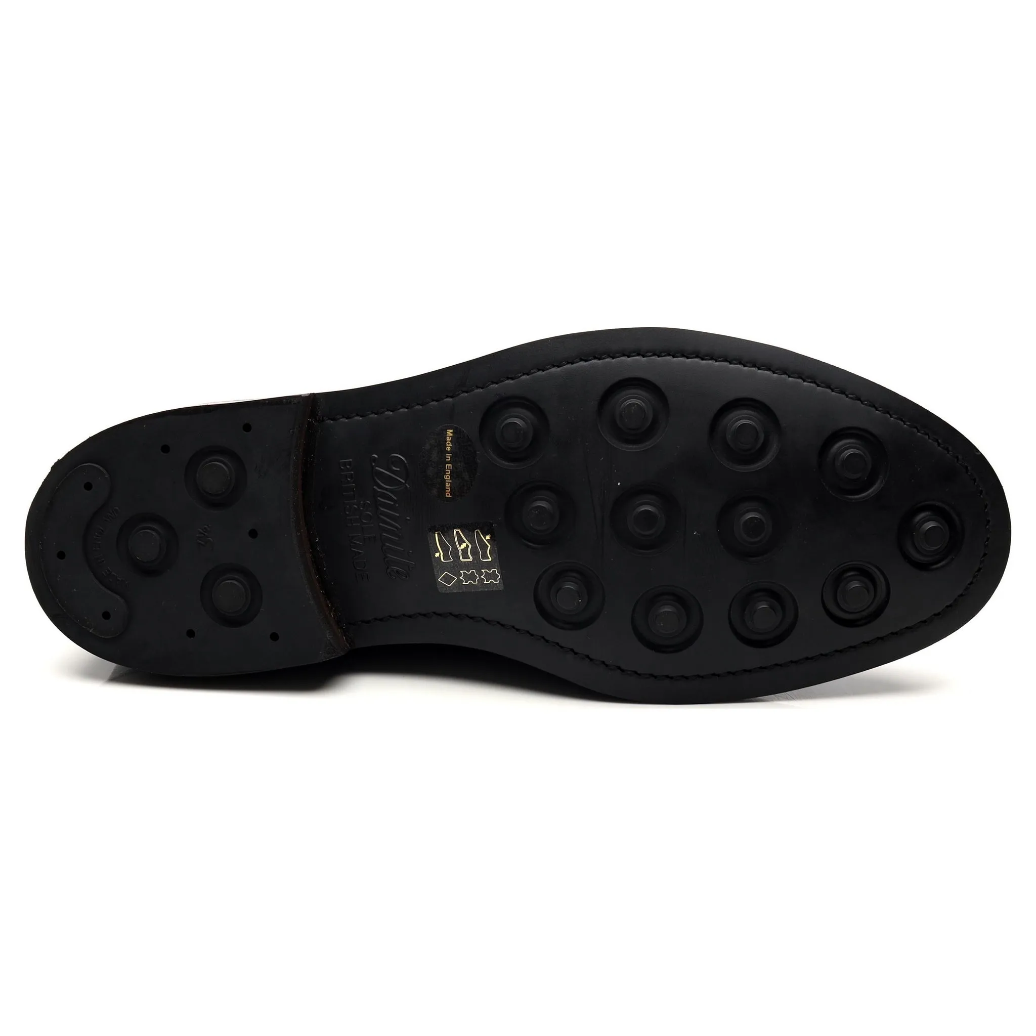 'Nairn' Black Leather Derby UK 8 F