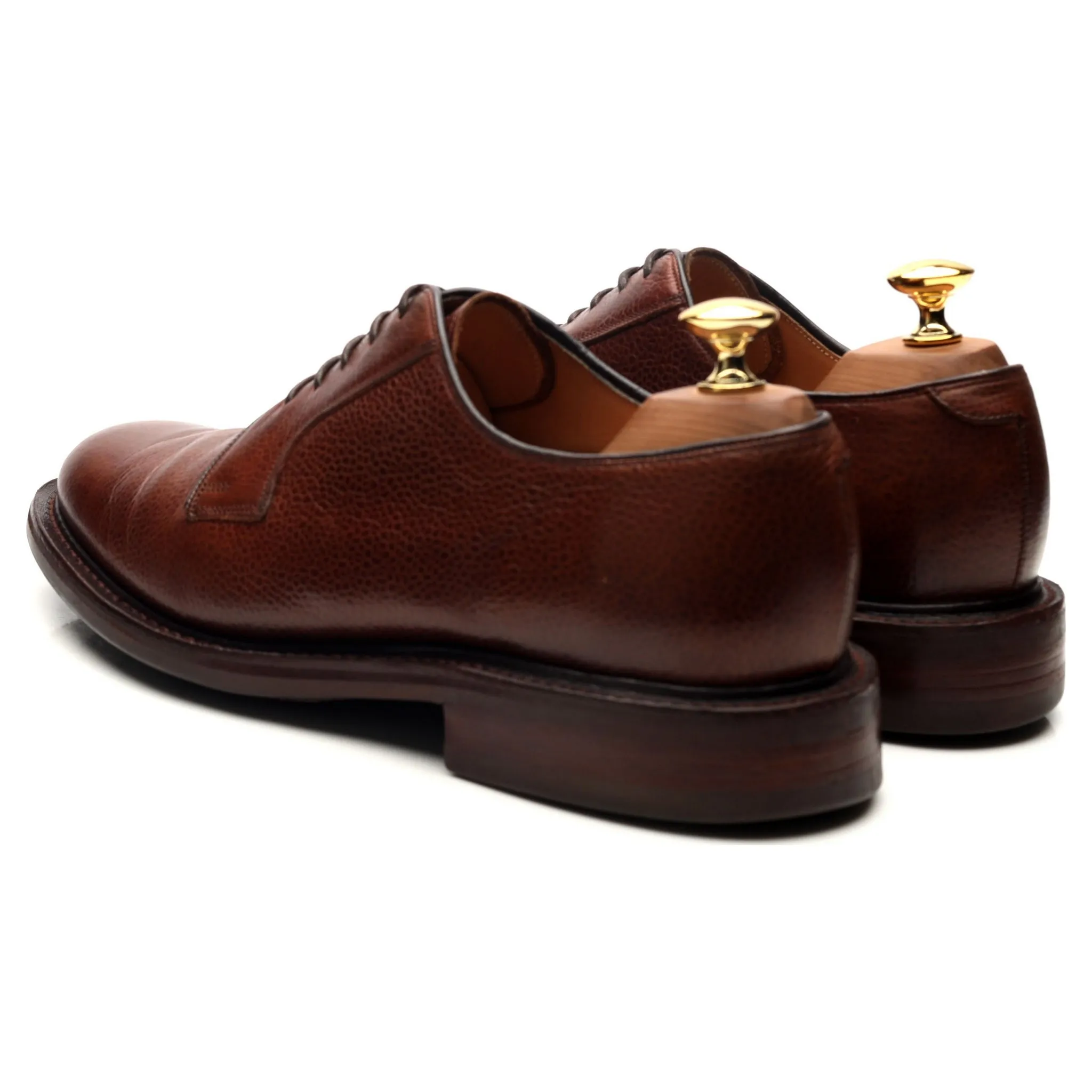'Nairn' Brown Leather Derby UK 6.5 F