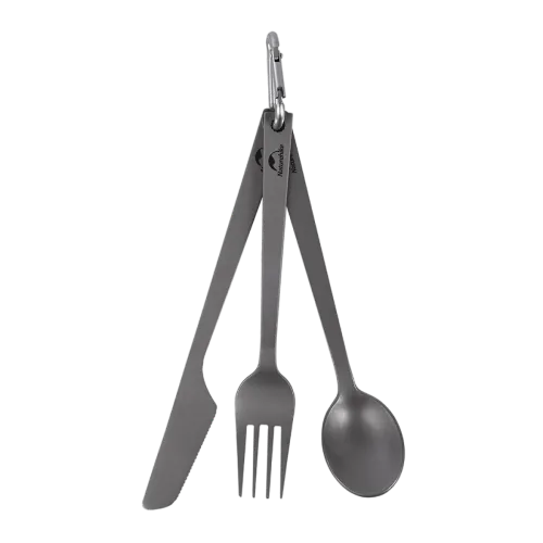 Naturehike - TZD11 Titanium Cutlery Set Cutlery Set - Titanium