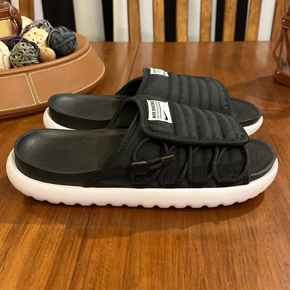 Nike Asuna Slide 2 NA slides shoes sandals new DJ3388 001 Mens size 8 black