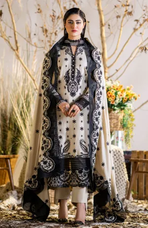 Off White Embroidered Pakistani Salwar Kameez Dupatta Salwar Suit