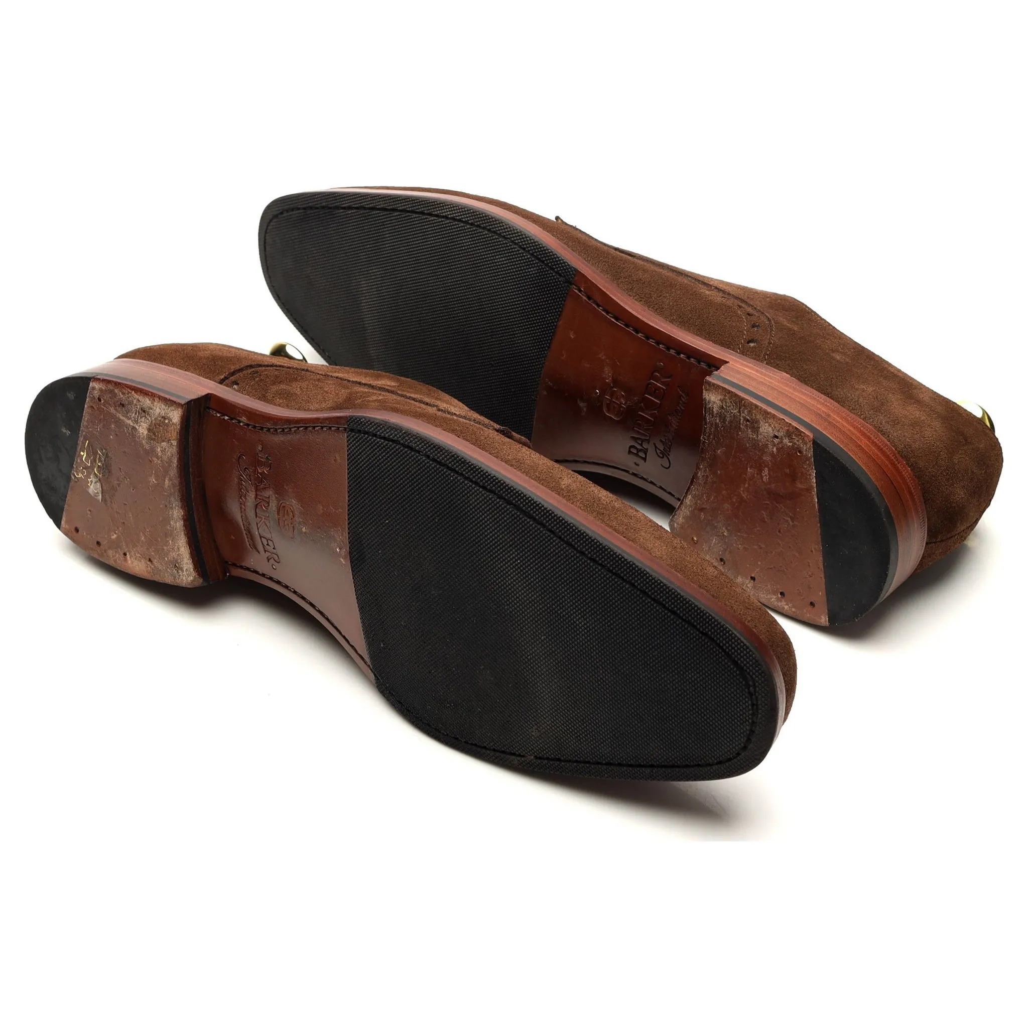 'Oscar' Brown Suede Derby UK 8 F