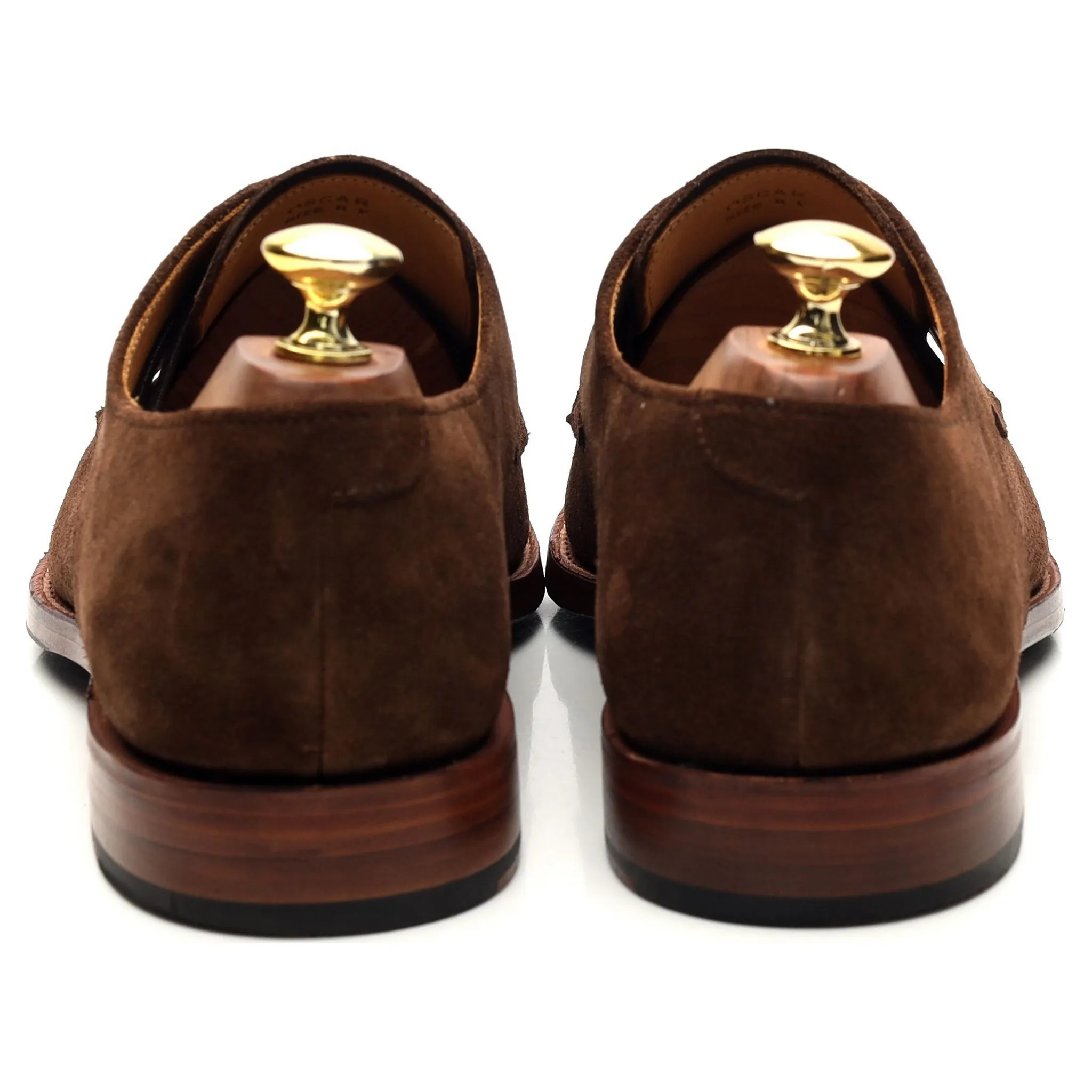 'Oscar' Brown Suede Derby UK 8 F