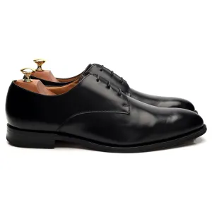 'Oslo' Black Leather Derby UK 9 G