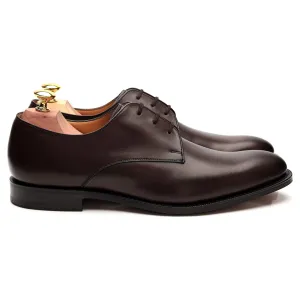 'Oslo' Dark Brown Leather Derby UK 7 F