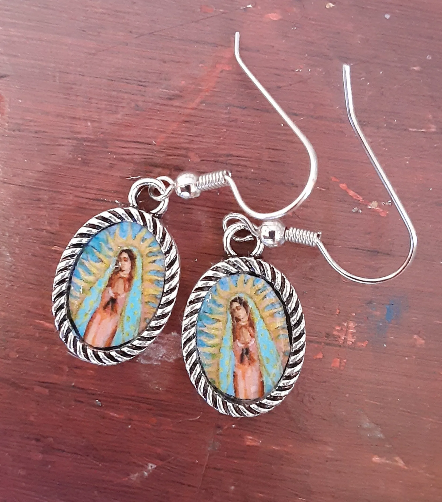Our Lady of Guadalupe Earrings