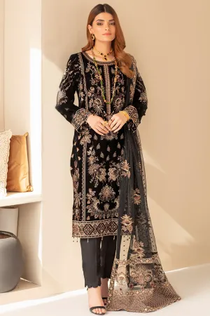 Pakistani Party Wear by Designer in Black Color #PF272