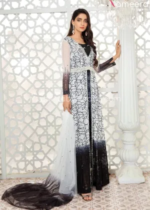 Pakistani Wedding Open Frock Style Dress Online #WN17