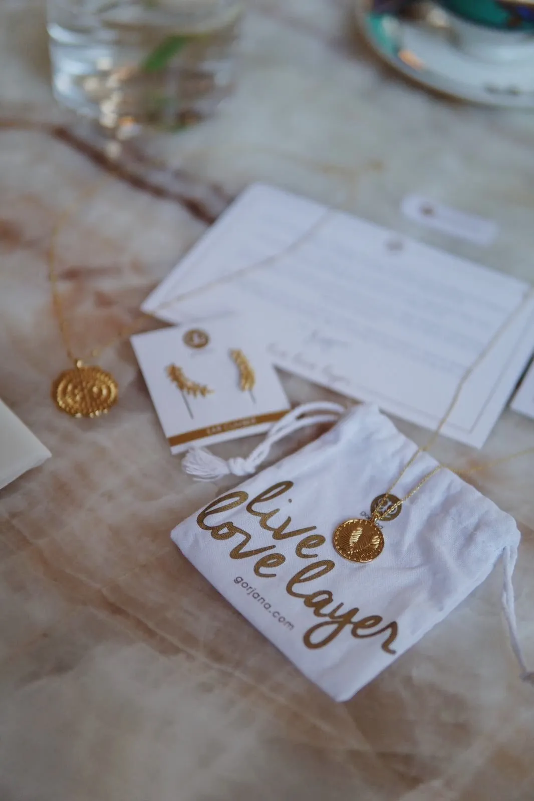 Palm Coin Necklace