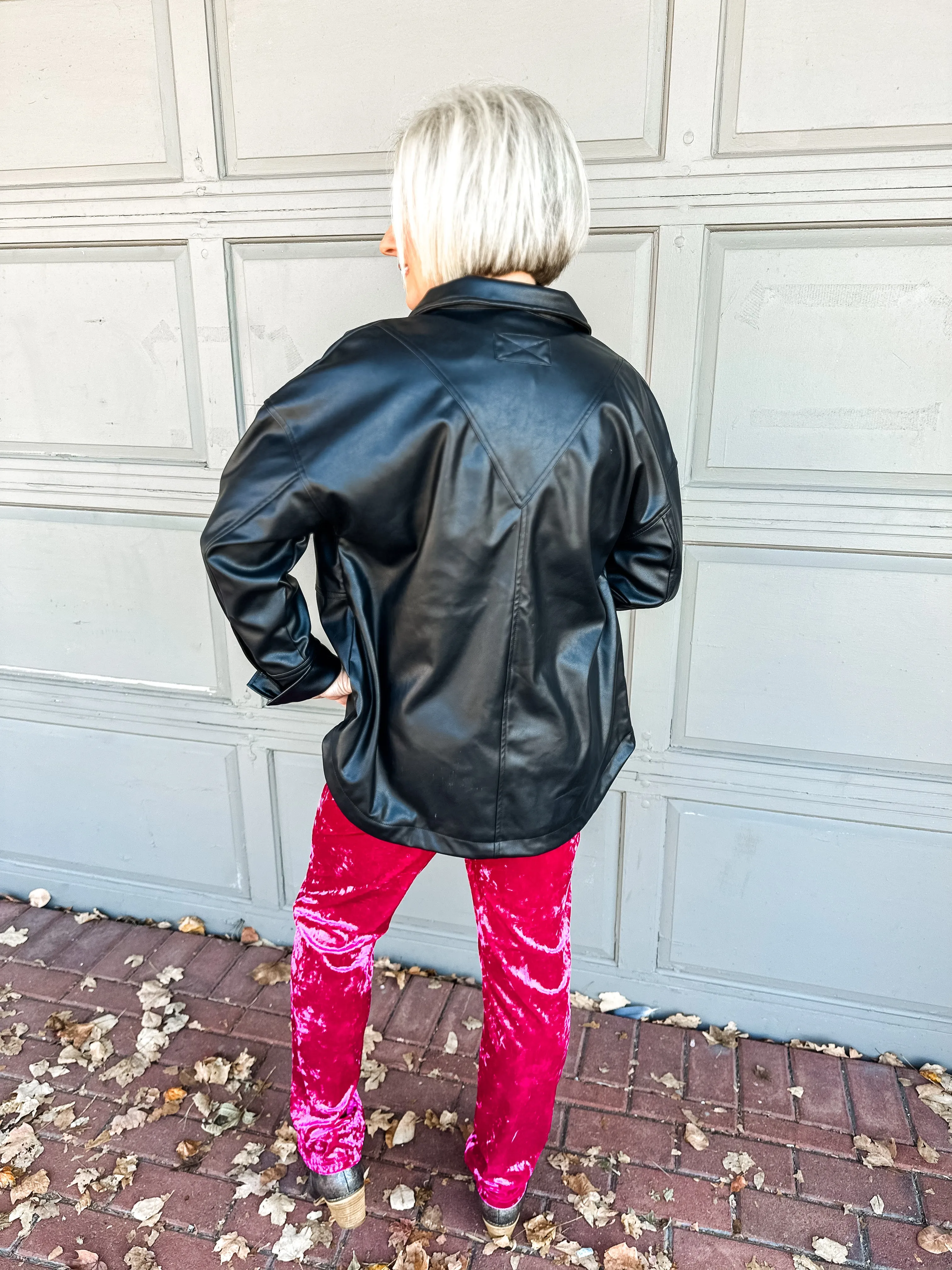 Peppermint Kisses Shacket