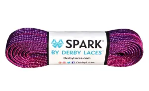 Pink & Purple Stripe Spark Laces