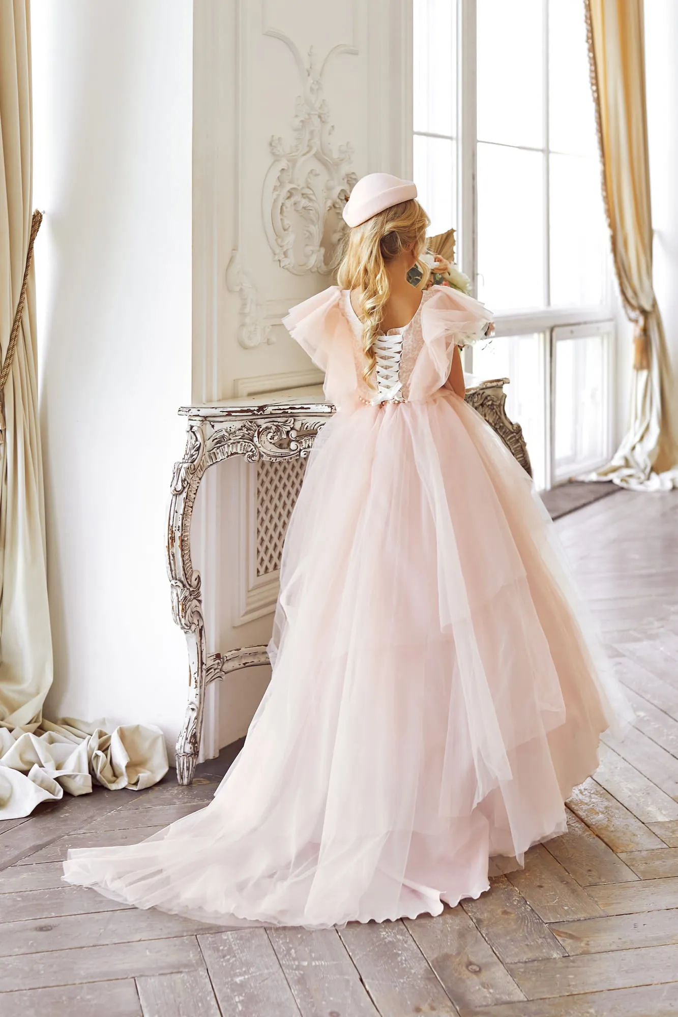 Pink Princess Girl Dress