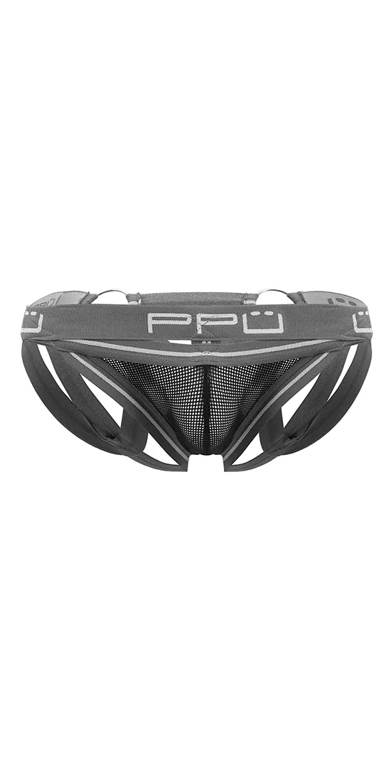 Ppu 2305 Mesh Jockstrap Gray