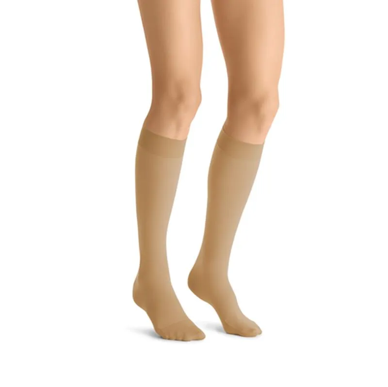 PR/1 JOBST ULTRASHEER WOMEN, KNEE HIGH, 30-40MMHG, SM, HONEY, CLOSED TOE