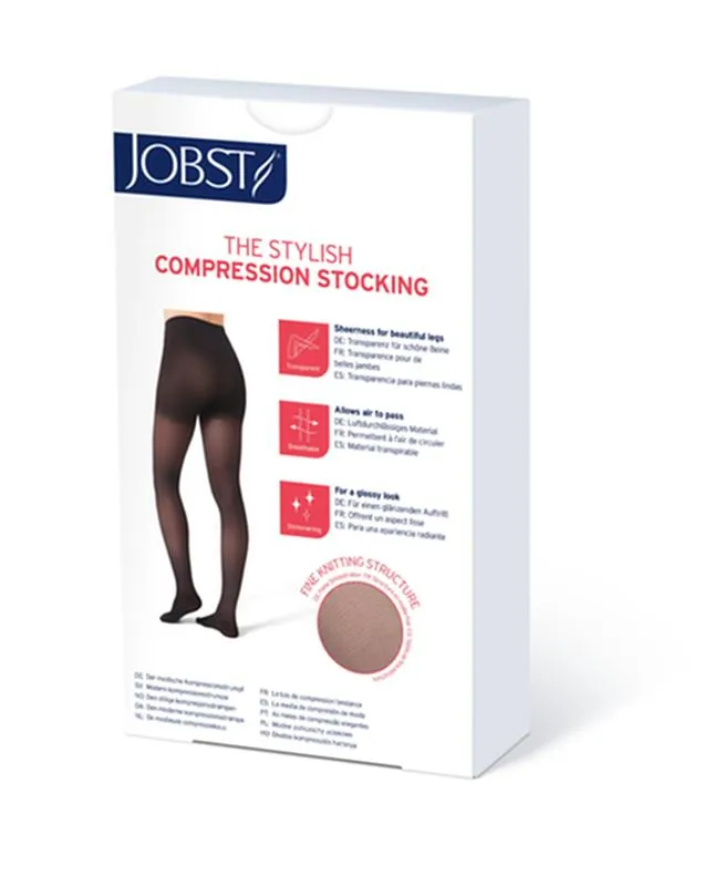PR/1 JOBST ULTRASHEER WOMEN, PANTYHOSE, 15-20MMHG, SM, ANTHRACITE, CLOSED TOE