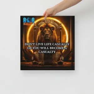 Preventing Casualties Canvas