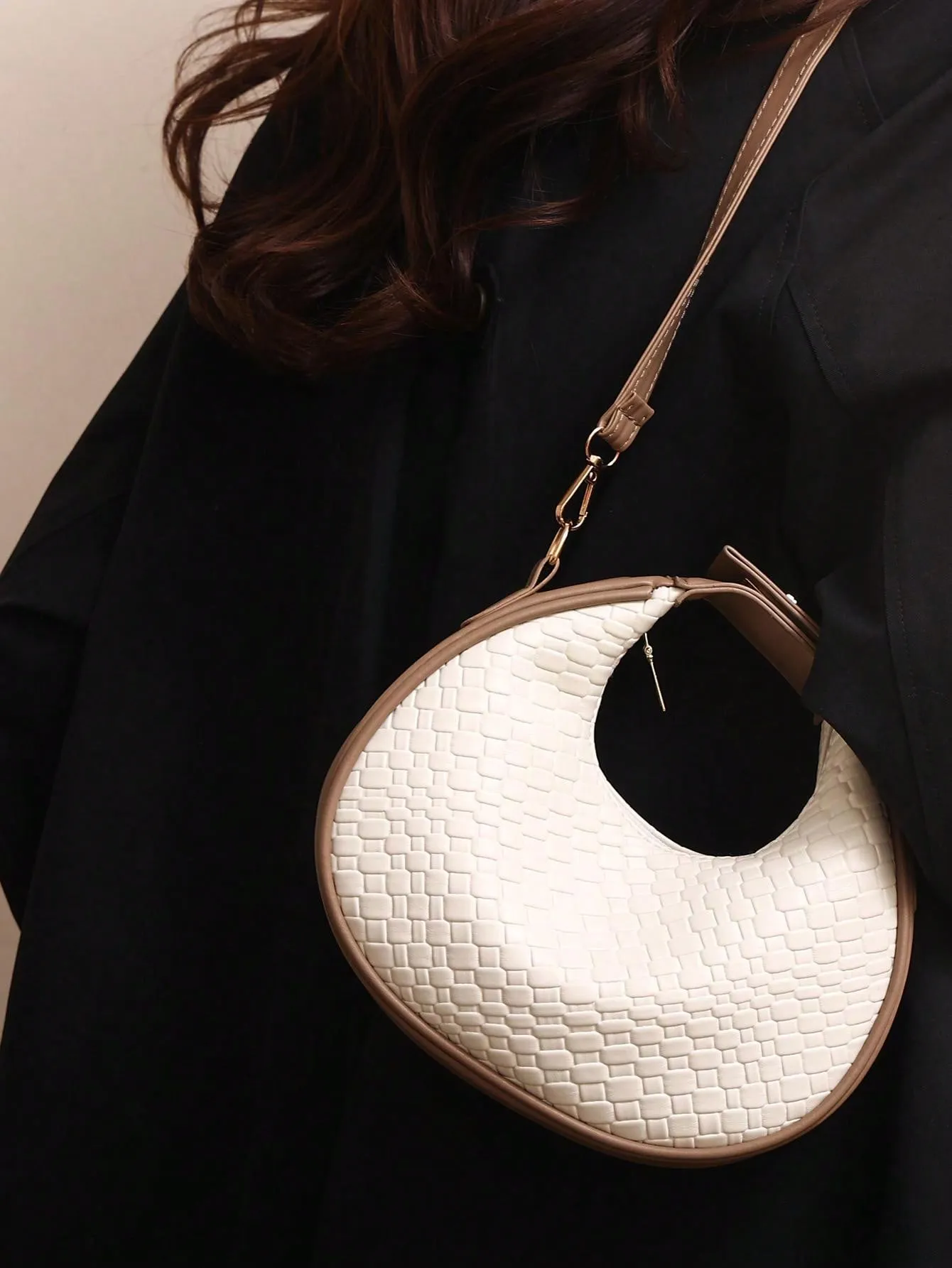 Pu Leather Casual Shoulder Bag