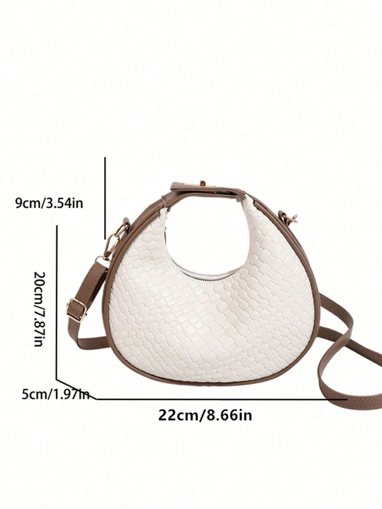 Pu Leather Casual Shoulder Bag