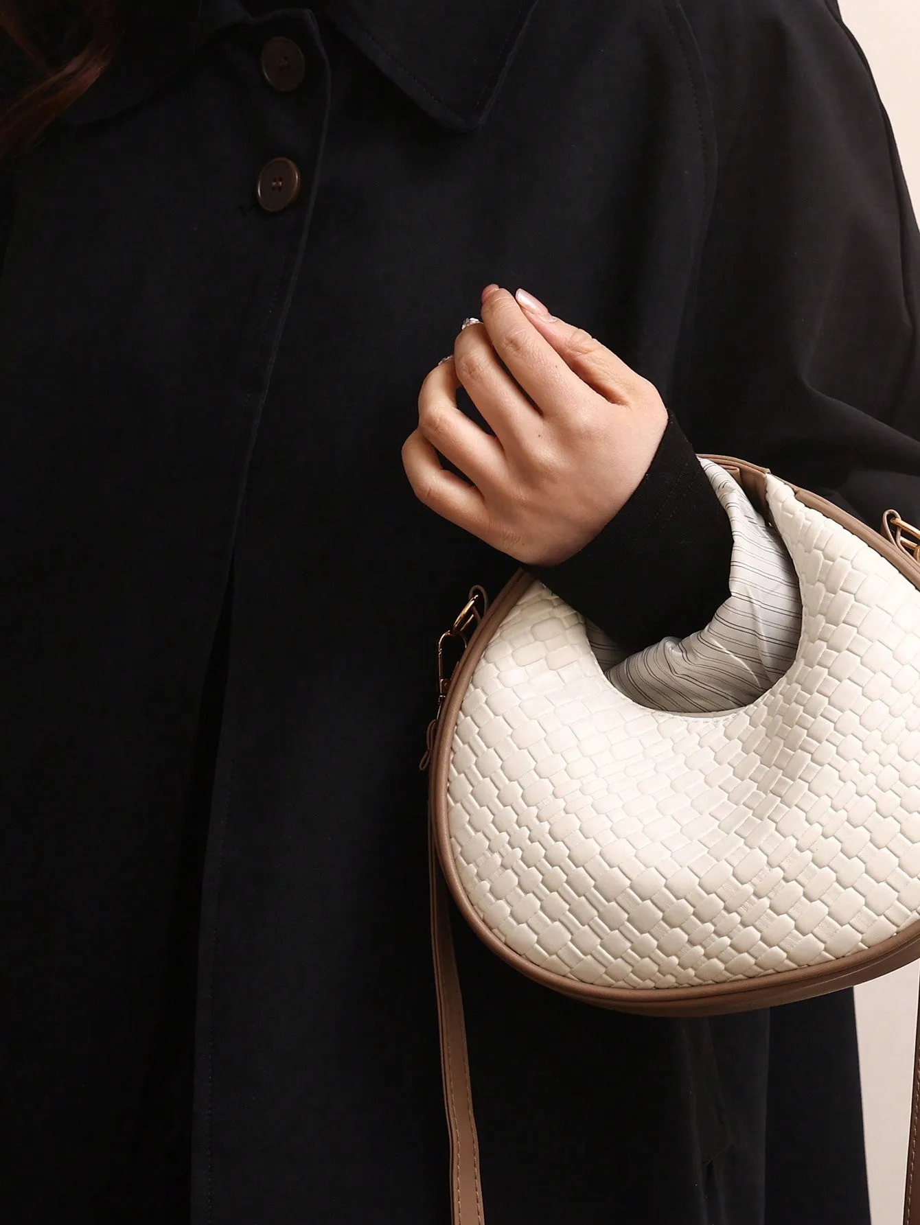 Pu Leather Casual Shoulder Bag