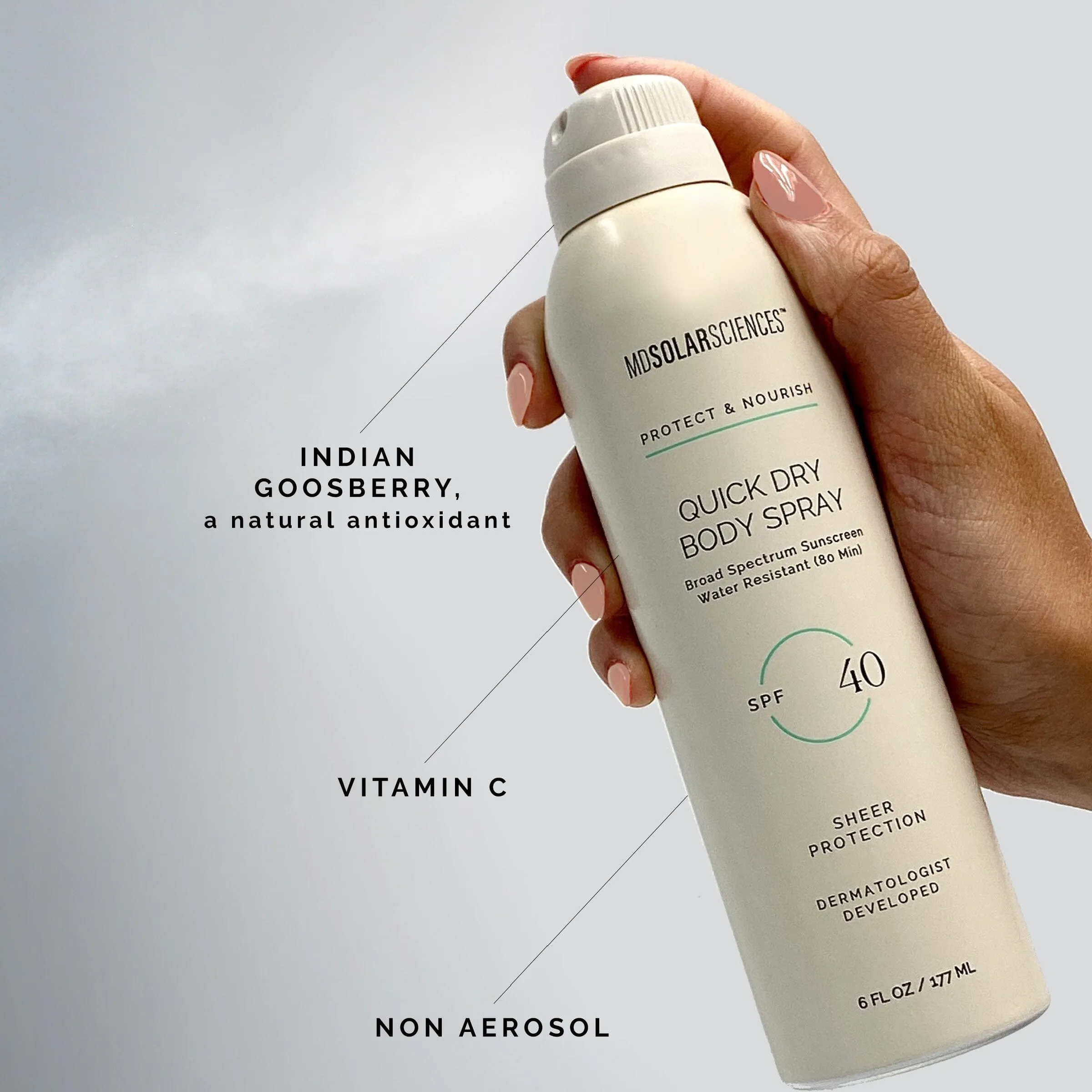 Quick Dry Body Spray