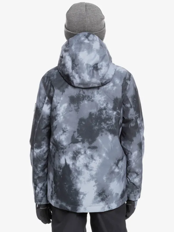 Quiksilver Boys Mission Printed Technical Snow Jacket