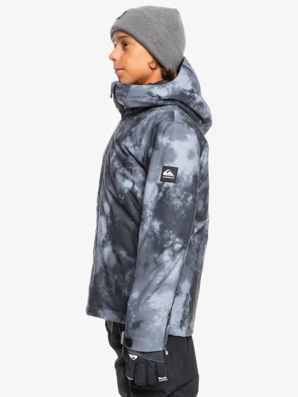 Quiksilver Boys Mission Printed Technical Snow Jacket