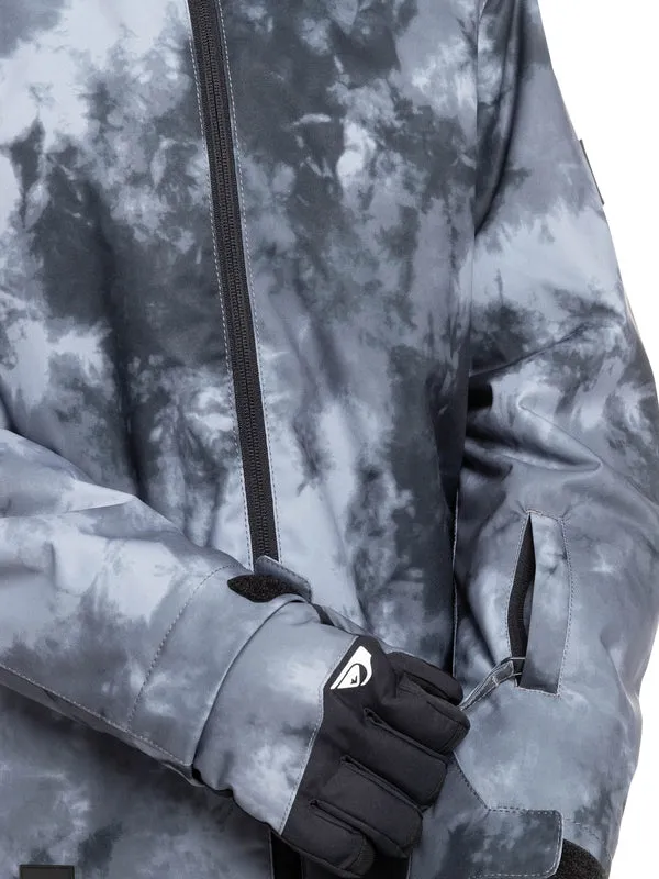 Quiksilver Boys Mission Printed Technical Snow Jacket