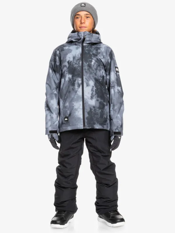 Quiksilver Boys Mission Printed Technical Snow Jacket