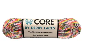 Rainbow White CORE Laces