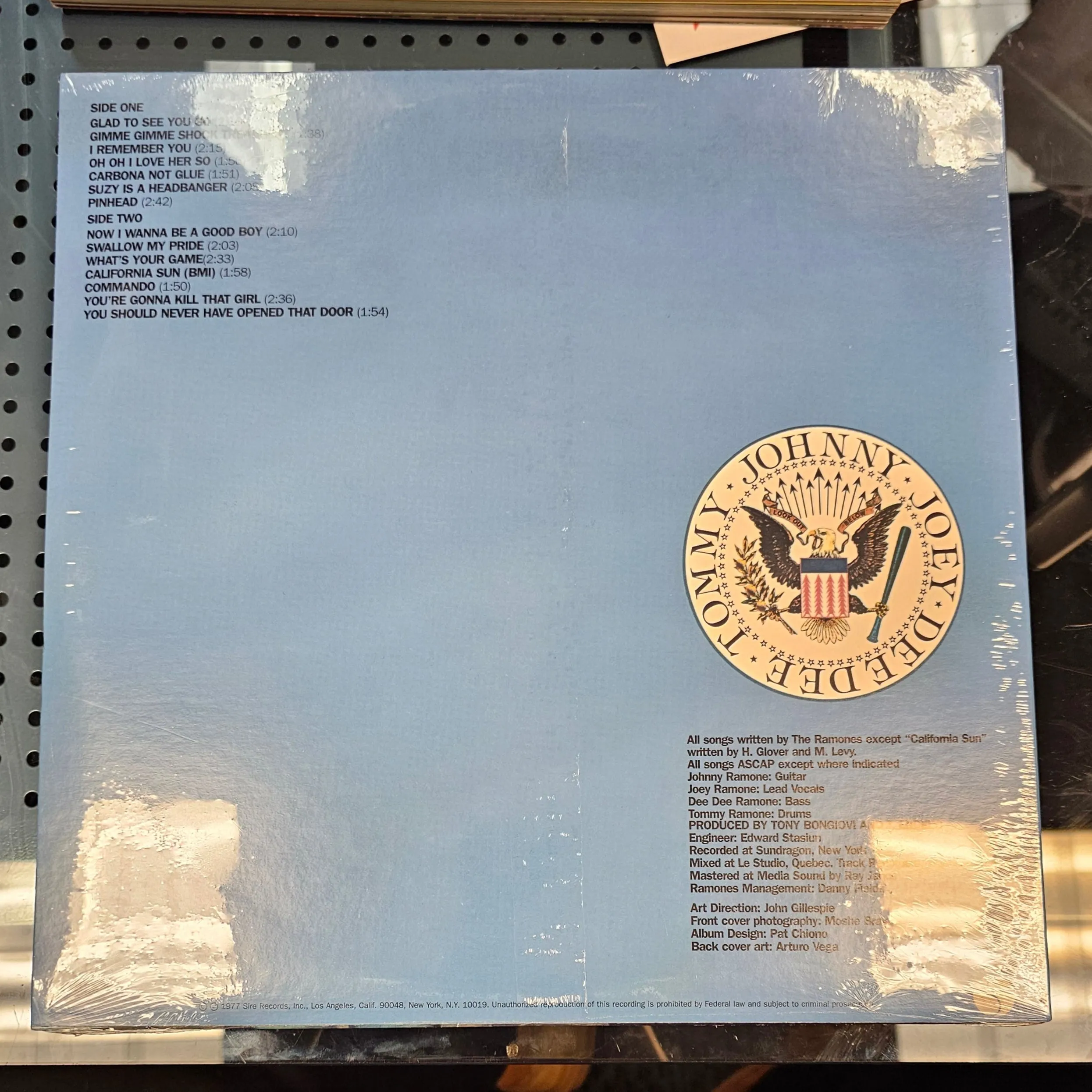 Ramones - Leave Home 180G Vinyl LP Record