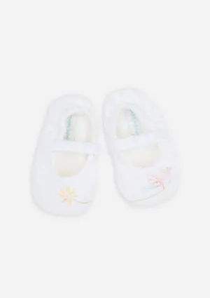 Reversible Pixie Mary-Janes, White