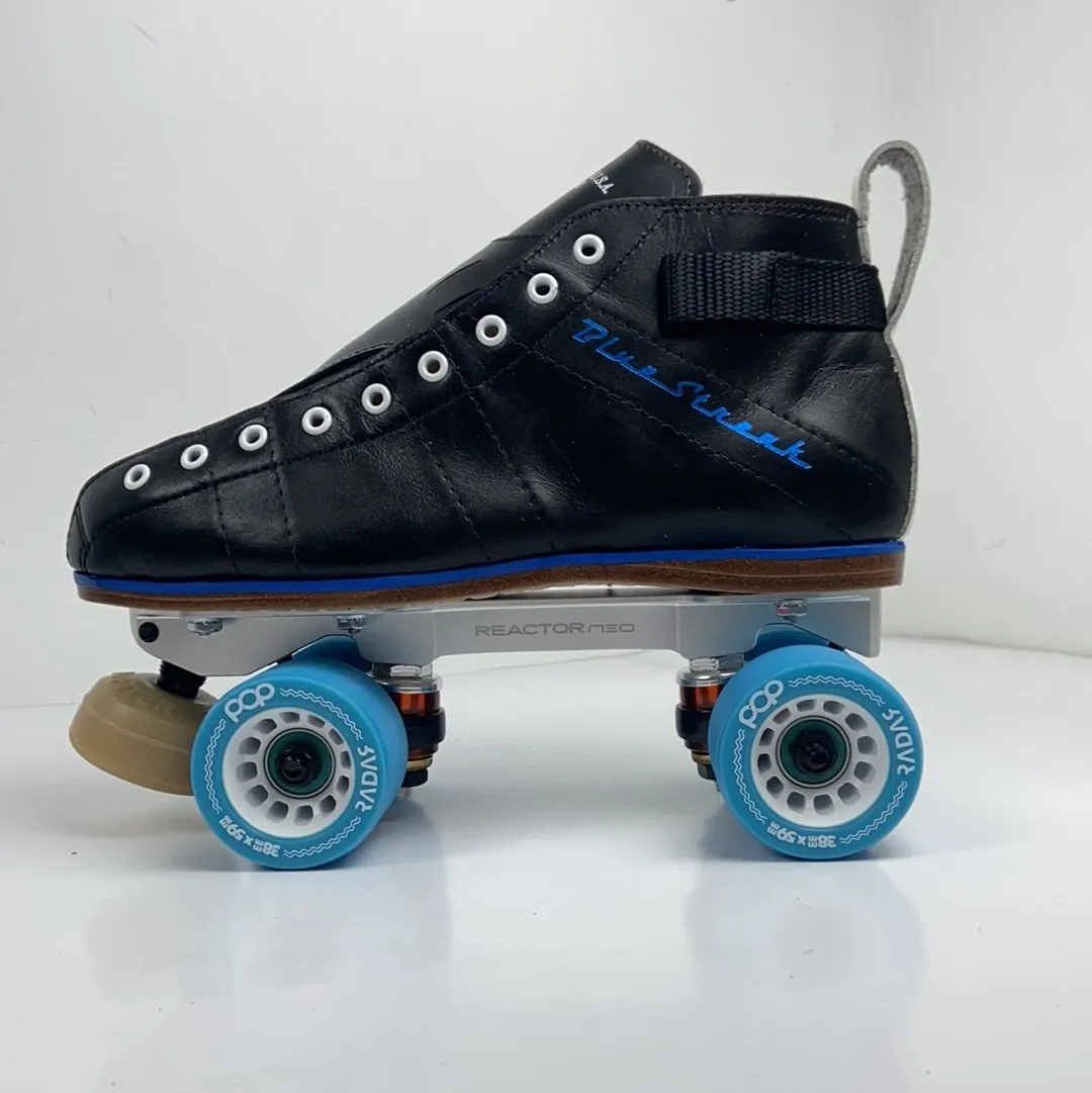 Riedell Blue Streak Skate - Reactor Neo Plate