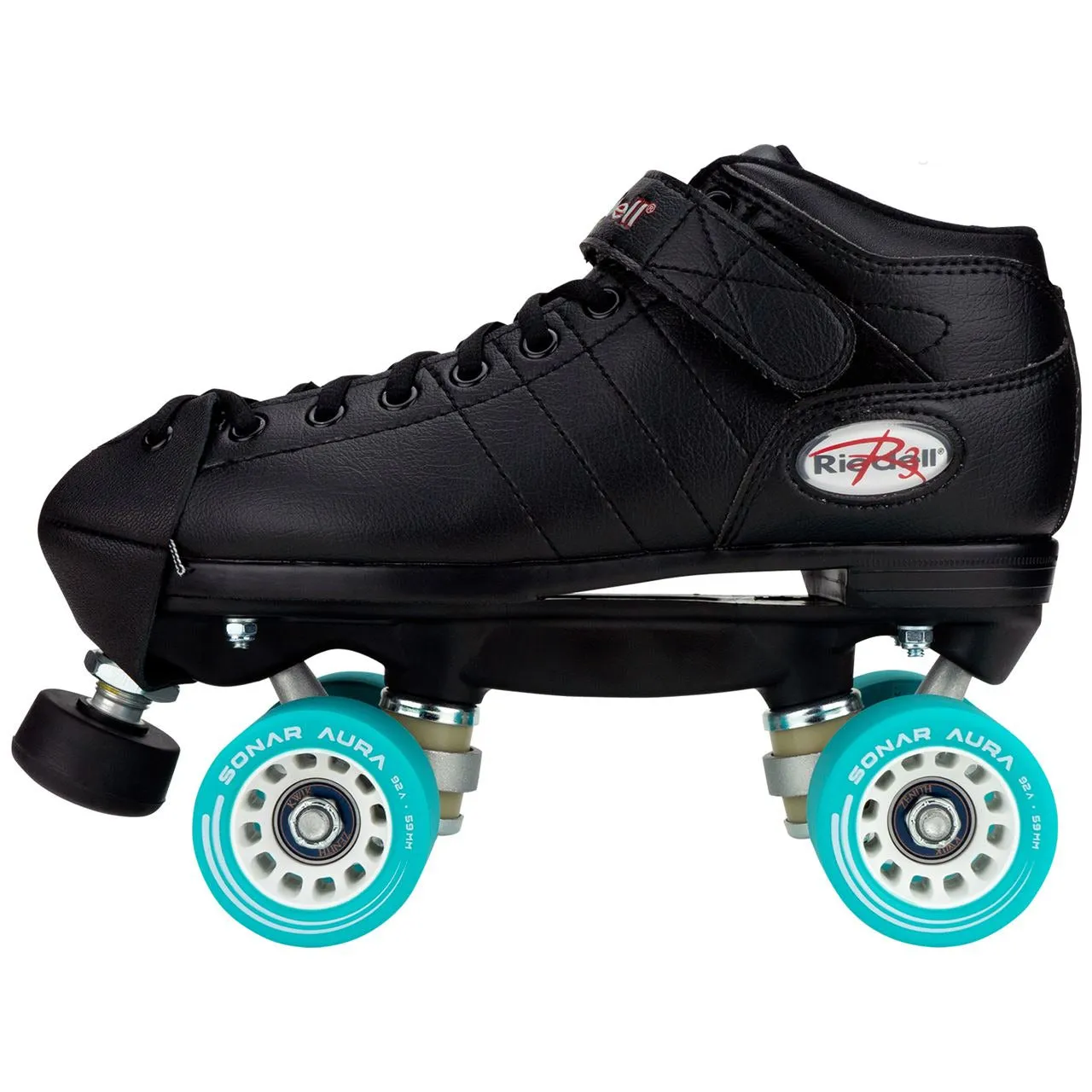 Riedell R3 Derby Roller Skates - Black/Blue