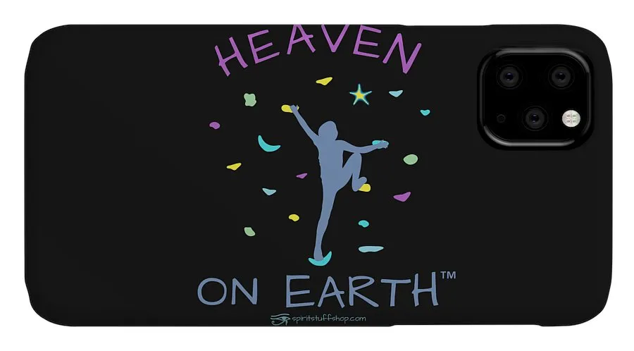Rock Climbing Heaven On Earth - Phone Case